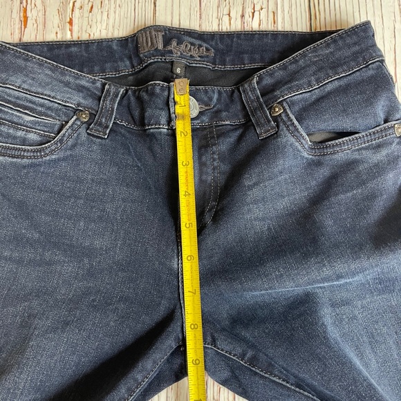 Kut From The Cloth distressed skinny mid rise sz 6 - Picture 5 of 10